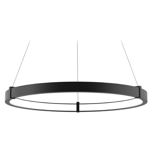Eurofase Lighting Mucci Matte Black LED Pendant by Eurofase Lighting 38134-012