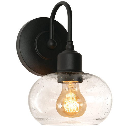 AFX Lighting Afx Lighting Laney Black Sconce LNYS0710MBBK