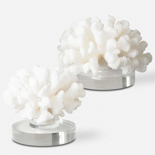 Uttermost Lighting Hard Coral Sculptures, Set of 2 by Uttermost Lighting 19910
