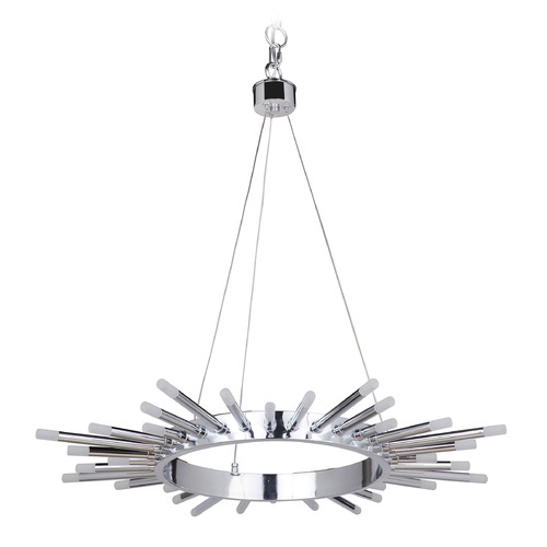 Craftmade Lighting Chrome LED Pendant 3000K by Craftmade Lighting 49120-CH-LED