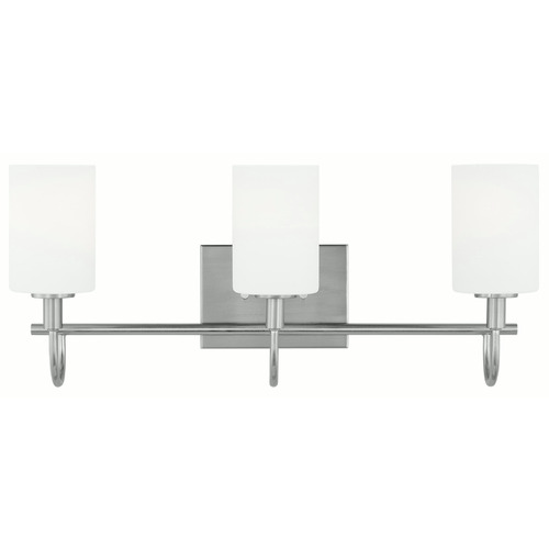 Visual Comfort Studio Collection Visual Comfort Studio Collection Oak Moore Brushed Nickel Bathroom Light 4457103-962