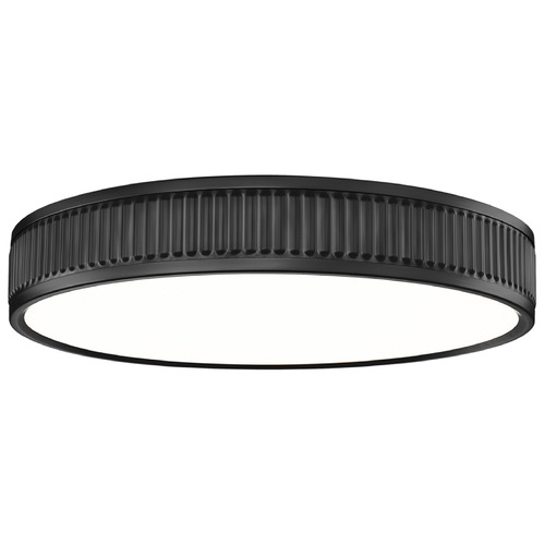 Z-Lite Z-Lite Stari Matte Black LED Flushmount Light 1013F16-MB-LED