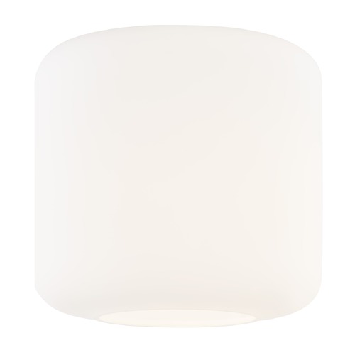 Design Classics Lighting Medium Satin White Drum Glass Shade with 1-5/8 Inch Fitter GL1070-WH
