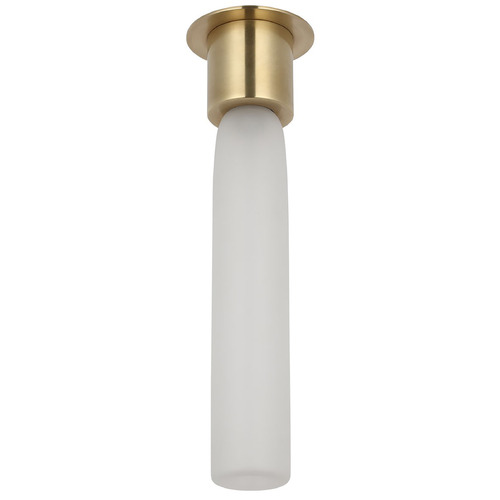 Visual Comfort Modern Collection Volver Flush Mount in Antique Brass by Visual Comfort Modern KWFM58127CEHAB