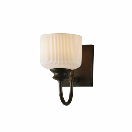 Maxim Lighting Bisque Wall Sconce in Oil Rubbed Bronze by Maxim Lighting 21491WTOI
