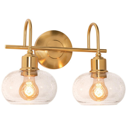 AFX Lighting Afx Lighting Laney Vintage Gold Bathroom Light LNYV1510MBVG