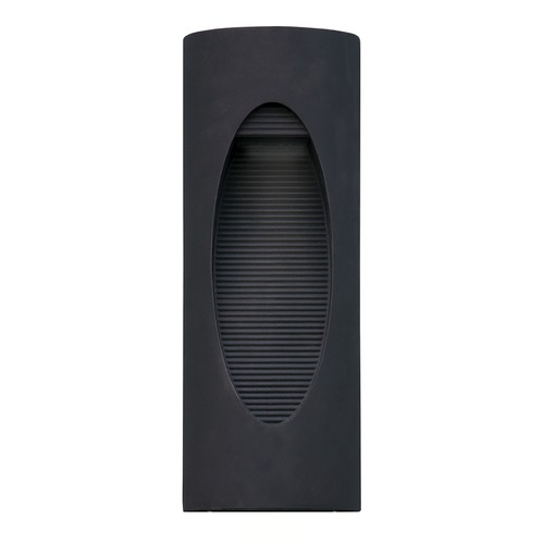 Kuzco Lighting Modern Black LED Outdoor Wall Light 3000K 420LM by Kuzco Lighting EW2216-BK