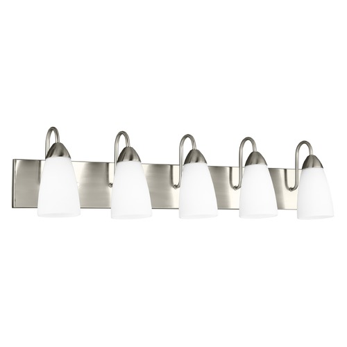 Generation Lighting Seville Brushed Nickel Bathroom Light by Generation Lighting 4420205-962