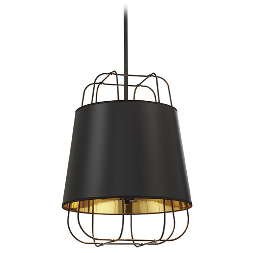 Eurofase Lighting Tura Black & Gold Pendant by Eurofase Lighting 38143-021