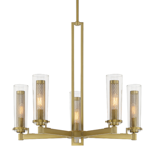 Minka Lavery Emmerham 5-Light Chandelier in Soft Brass by Minka Lavery 2185-695
