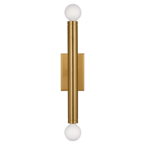 Visual Comfort Studio Collection Beckham Medium Wall Sconce in Burnished Brass by Visual Comfort Studio TW1122BBS