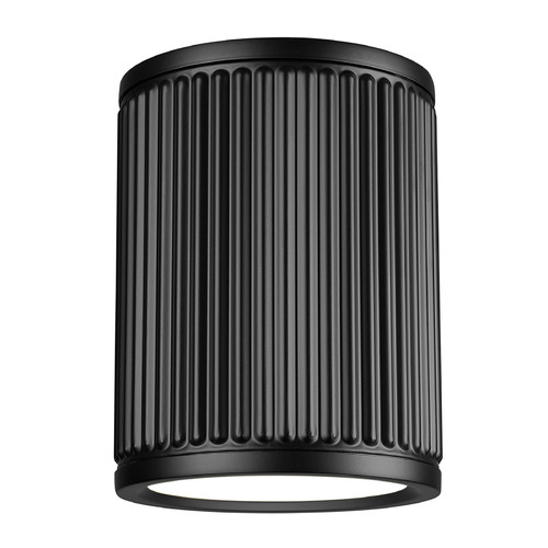 Z-Lite Z-Lite Stari Matte Black LED Flushmount Light 1013F6-MB-LED