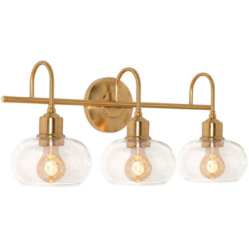 AFX Lighting Afx Lighting Laney Vintage Gold Bathroom Light LNYV2410MBVG