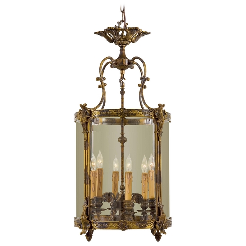 Metropolitan Lighting Pendant with Clear Glass in Antique Bronze Patina by Metropolitan Lighting N2338-OXB