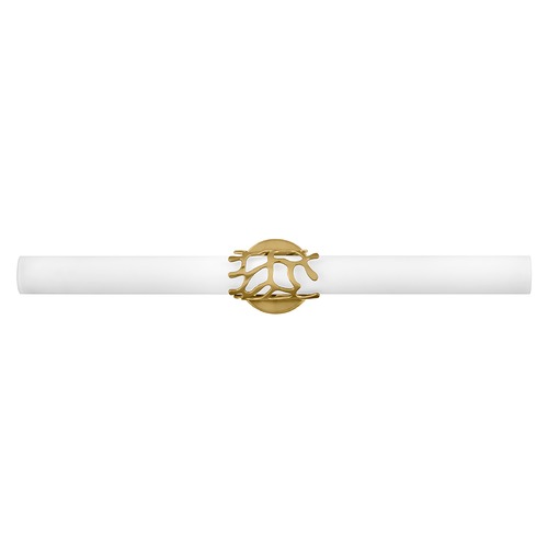 Hinkley Lyra 31.25-Inch LED Vanity Light in Lacquered Brass by Hinkley Lighting 50873LCB