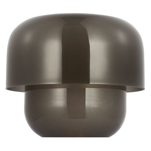 Visual Comfort Modern Collection Bolete Small Table Lamp in Seeded Smoke by Visual Comfort Modern KWTB49027SSHAB