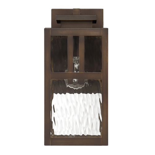 Hunter Fan Company Hunter Fan Company Aspenbrook Matte Bronze Outdoor Wall Light 46041