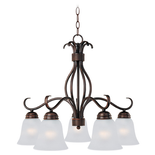 Maxim Lighting Maxim Lighting Basix Oil Rubbed Bronze Chandelier 10124FTOI