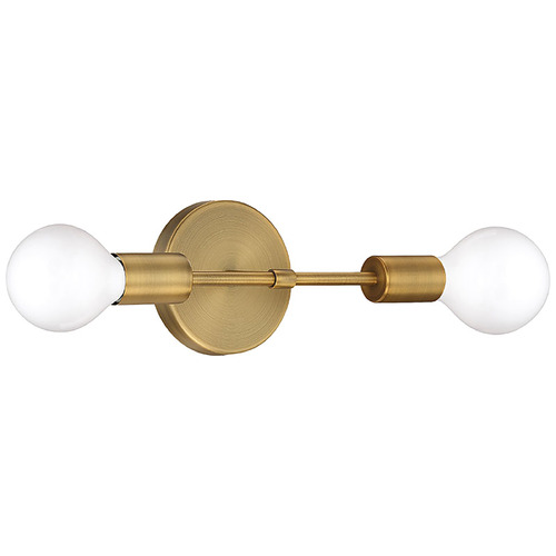 Access Lighting Iconic G Antique Brushed Brass LED Sconce by Access Lighting 62302LEDDLP-ABB