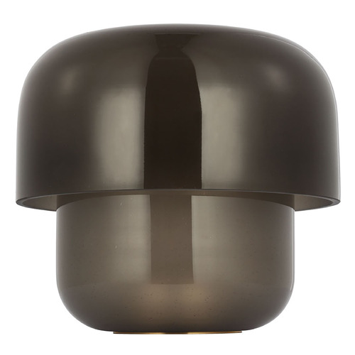 Visual Comfort Modern Collection Bolete Accent Table Lamp in Seeded Smoke by Visual Comfort Modern KWTB49127SSHAB