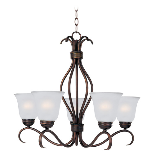 Maxim Lighting Maxim Lighting Basix Oil Rubbed Bronze Chandelier 10125FTOI