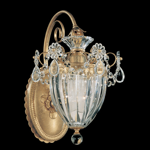 Schonbek Lighting Schonbek Worldwide Lighting Bagatelle Heirloom Gold Sconce 1240-22R