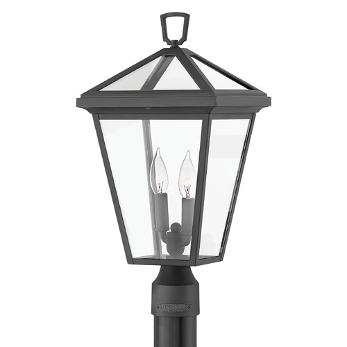 Hinkley Alford Place 20.25-Inch Museum Black LED Post Light by Hinkley Lighting 2561MB-LL