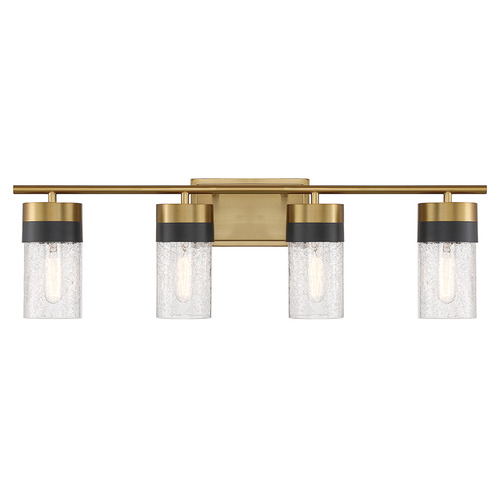 Savoy House Brickell 30-Inch Bath Light in Warm Brass by Savoy House 8-3600-4-322