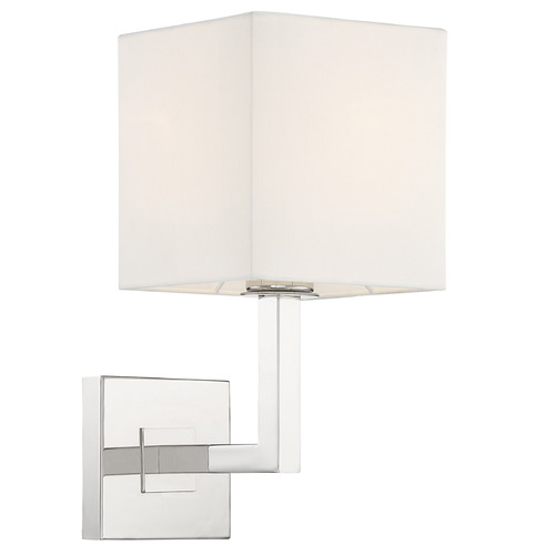 Crystorama Lighting Crystorama Lighting Chatham Polished Nickel Sconce CHA-491-PN