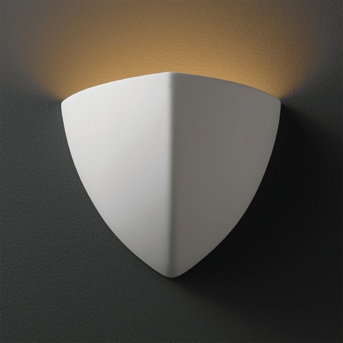 Justice Design Group Sconce Wall Light in Bisque by Justice Design Group CER-1800-BIS