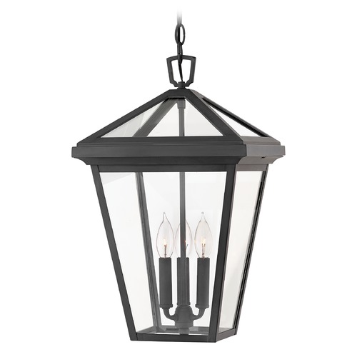 Hinkley Alford Place 19.50-Inch Museum Black LED Outdoor Hanging Light by Hinkley Lighting 2562MB-LL