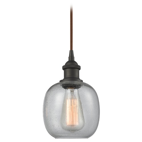 Innovations Lighting Belfast Oil Rubbed Bronze Mini Pendant by Innovations Lighting 516-1P-OB-G104
