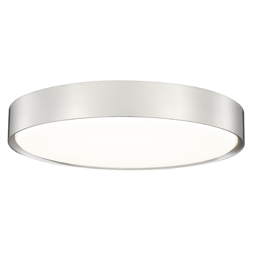Z-Lite Z-Lite Kawan Brushed Nickel LED Flushmount Light 1014F20-BN-LED