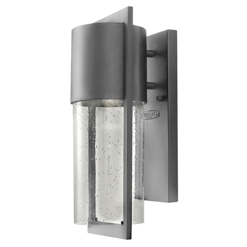 Hinkley Seeded Glass Outdoor Wall Light Grey by Hinkley Lighting 1320HE