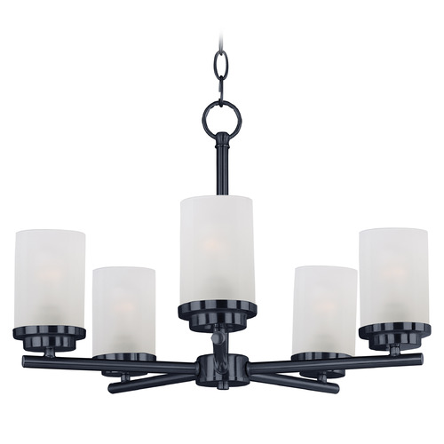 Maxim Lighting Maxim Lighting Corona Black Chandelier 10205FTBK