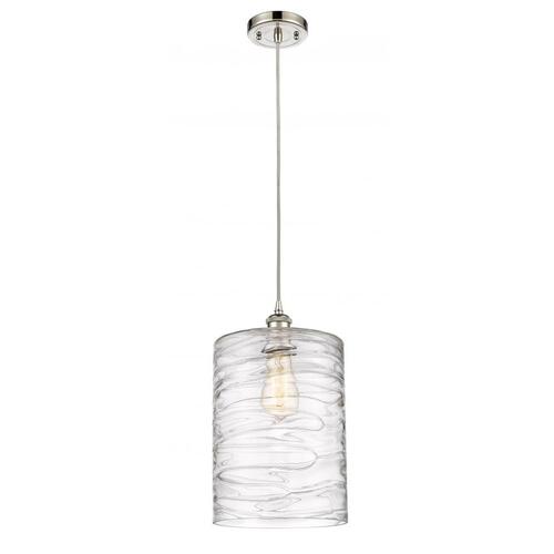 Innovations Lighting Cobbleskill 9-Inch Pendant in Polished Nickel by Innovations Lighting 516-1P-PN-G1113-L