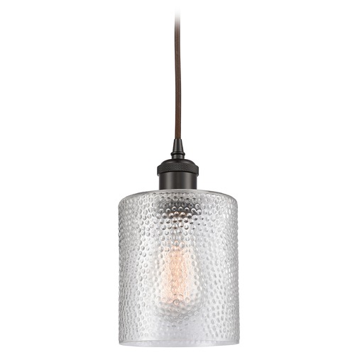 Innovations Lighting Cobbleskill Oil Rubbed Bronze Mini Pendant by Innovations Lighting 516-1P-OB-G112