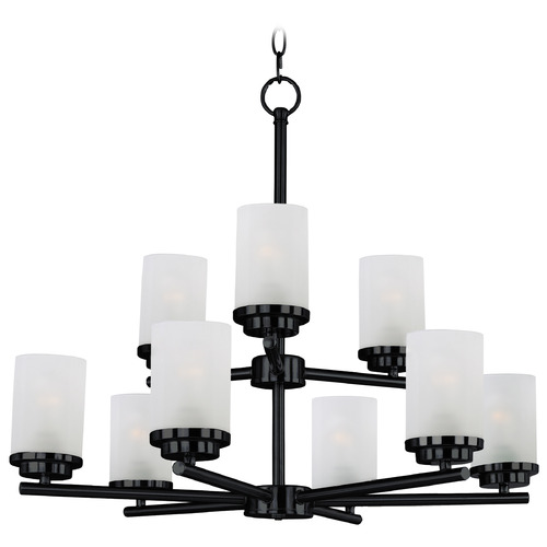 Maxim Lighting Maxim Lighting Corona Black Chandelier 10206FTBK