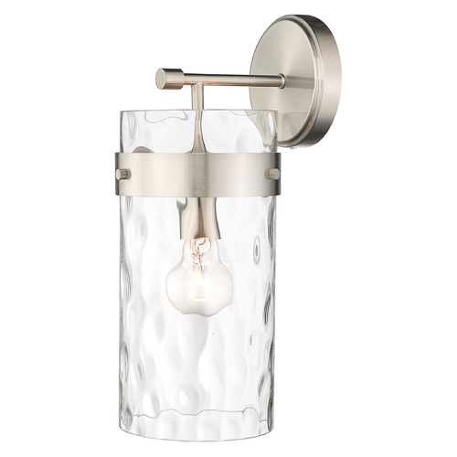 Z-Lite Fontaine Brushed Nickel Sconce by Z-Lite 3035-1SL-BN