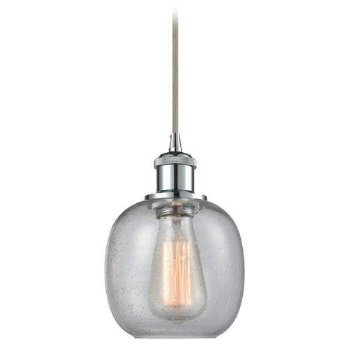 Innovations Lighting Belfast Polished Chrome Mini Pendant by Innovations Lighting 516-1P-PC-G104