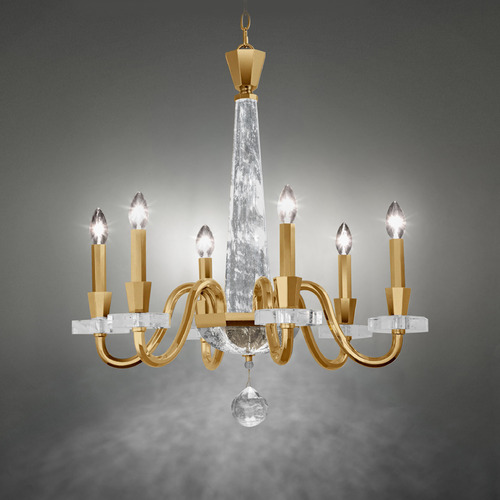 Schonbek Lighting Amadeus Heirloom Gold Chandelier by Schonbek Lighting S9327-22OH