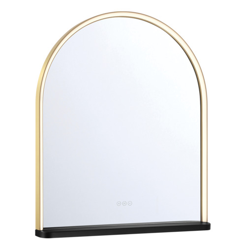 Eurofase Lighting Serin 36-Inch 3CCT LED Mirror with Shelf in Gold & Black by Eurofase 48519-014