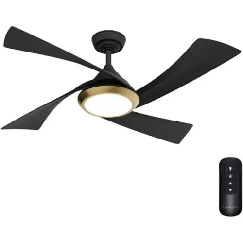 Casablanca Fan Co Vespucci 52-Inch LED Outdoor Fan in Matte Black by Casablanca Fan Co 52846