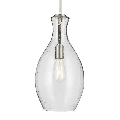 Kichler Lighting Everly 17.75-Inch Pendant in Brushed Nickel by Kichler Lighting 42047NICS
