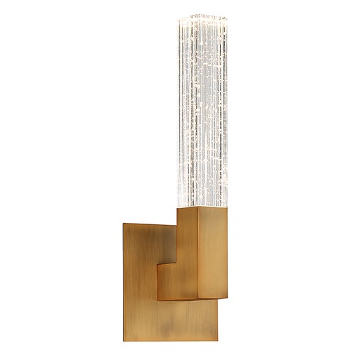 Modern Forms by WAC Lighting Cinema Aged Brass LED Sconce by Modern Forms WS-30815-AB