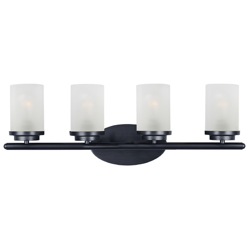 Maxim Lighting Maxim Lighting Corona Black Bathroom Light 10214FTBK