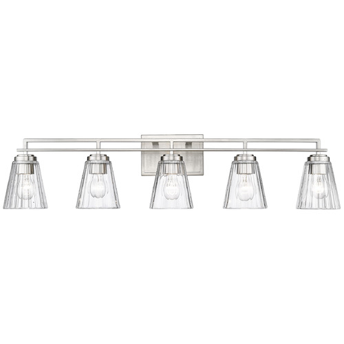 Z-Lite Z-Lite Lyna Brushed Nickel Bathroom Light 823-5V-BN