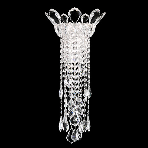 Schonbek Lighting Schonbek Worldwide Lighting Trilliane Strands Polished Stainless Steel Sconce TR0833N-401R