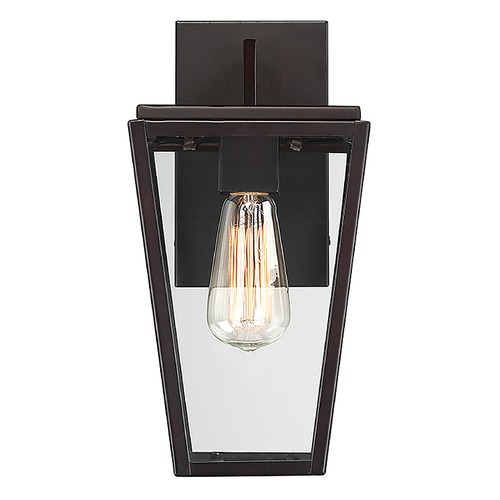 Savoy House Milton 12.75-Inch Outdoor Wall Light in English Bronze by Savoy House 5-546-13