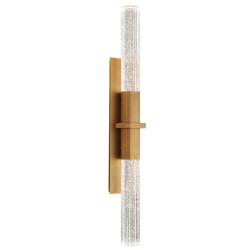 Modern Forms by WAC Lighting Cinema Aged Brass LED Sconce by Modern Forms WS-30835-AB